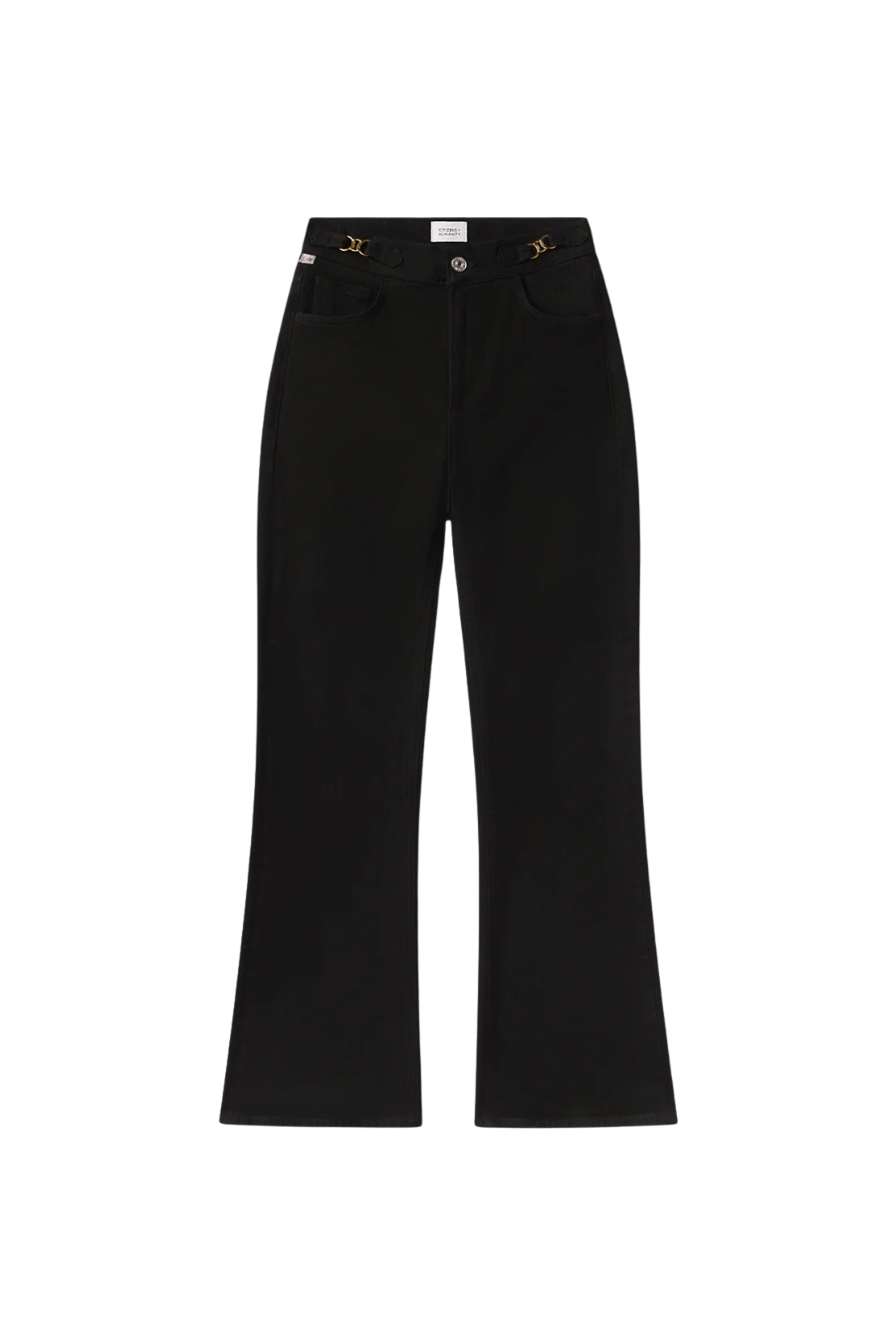 Kimberly Flare With Horsebit In Rich Black