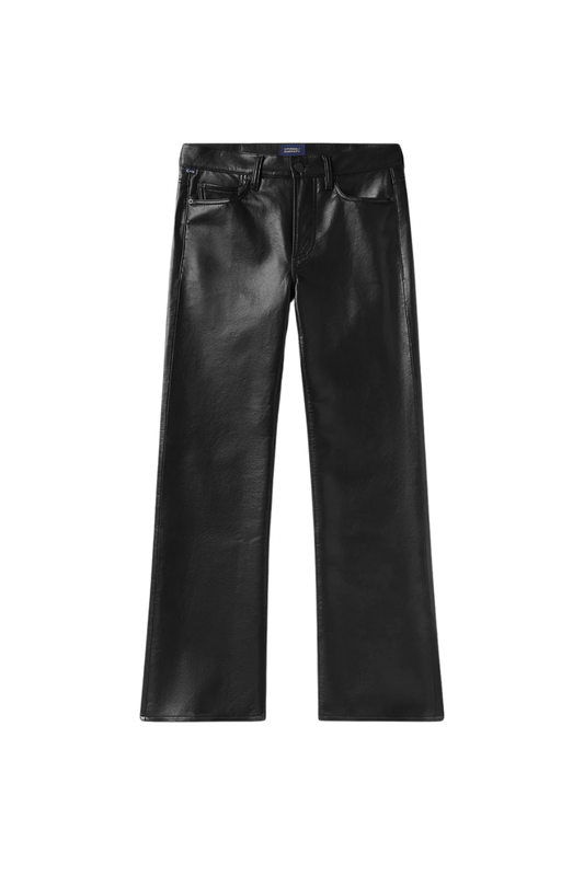 Genova Low Rise Boot Recycled Leather In Black