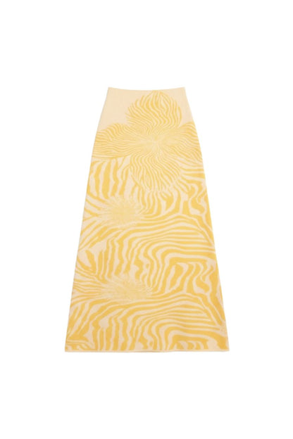 Jazlyn Skirt in Yellow Bloom