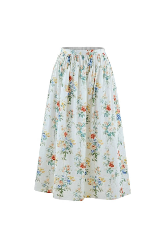 Fallon Skirt in Falling Blossom