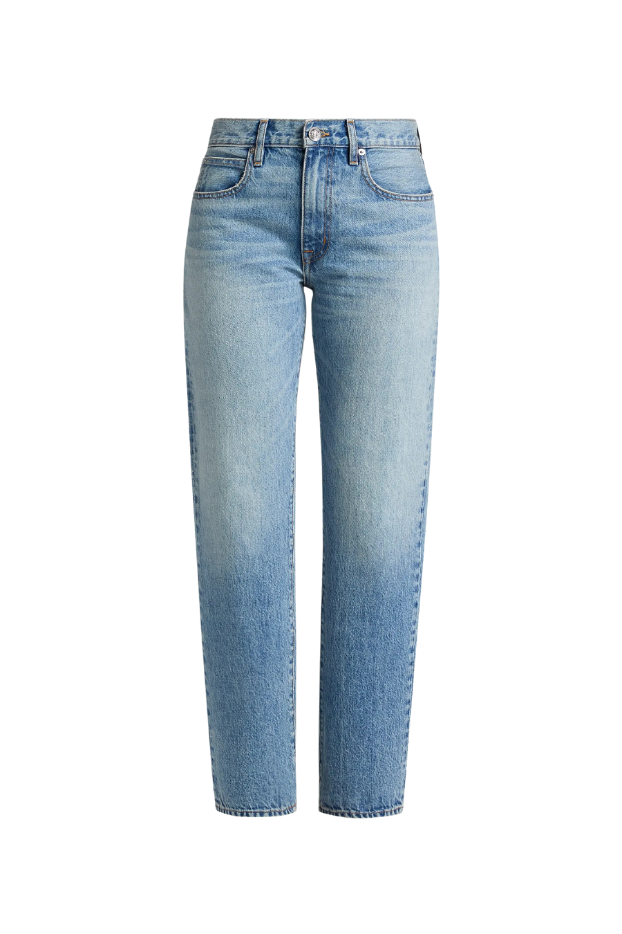 Kendra High-Rise Straight Jean in Back to Zero