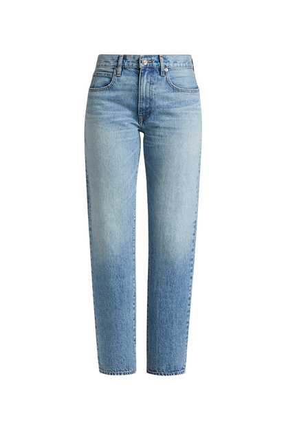 Kendra High-Rise Straight Jean in Back to Zero