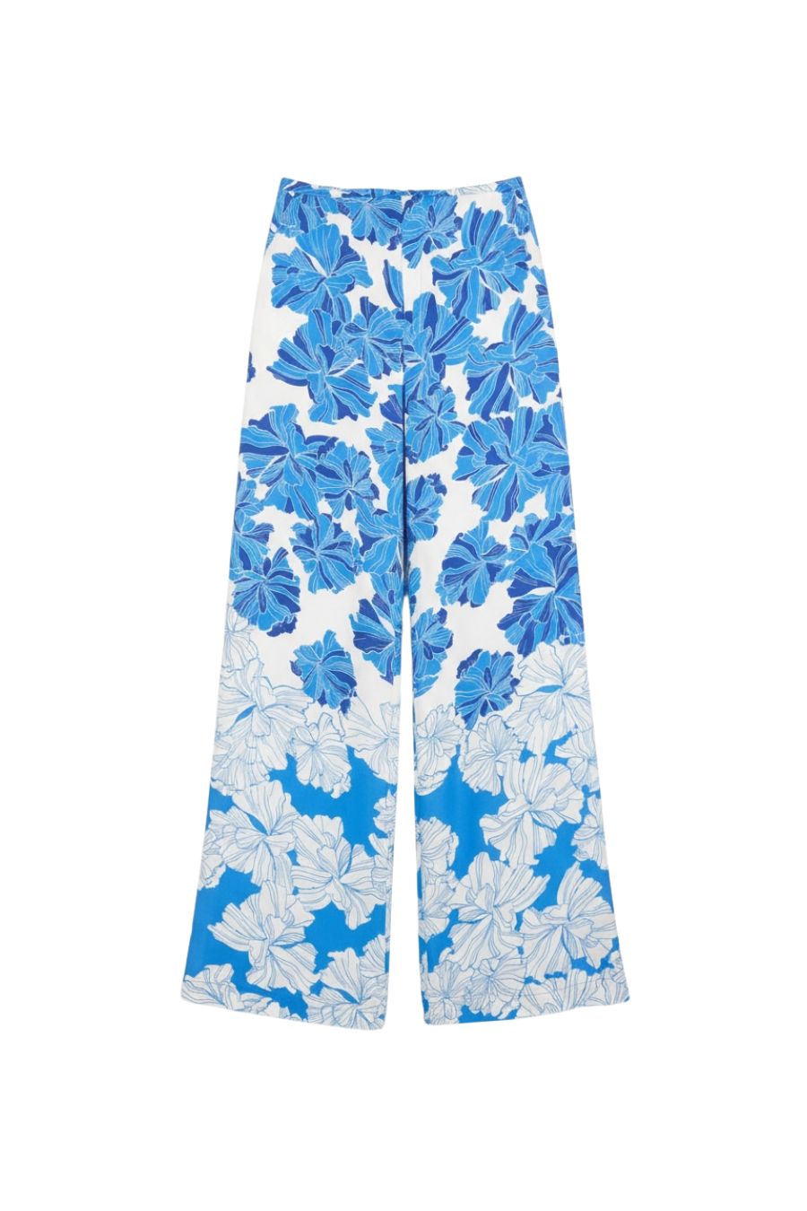 Pant Clea in Blue Flower Bunch