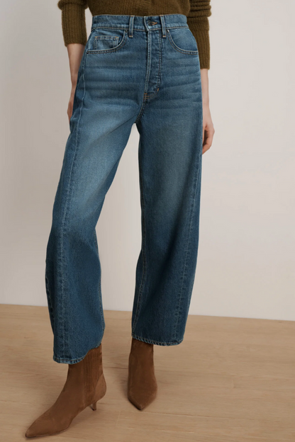 Ryder Barrel Jean in Equinox Blue
