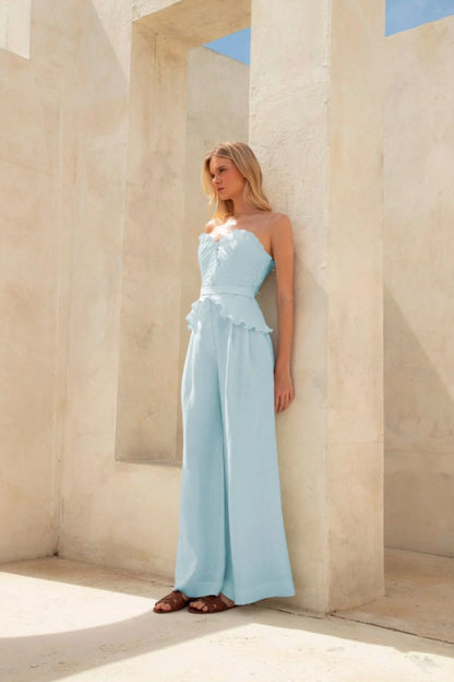 Naces Tu Pant in Baby Blue