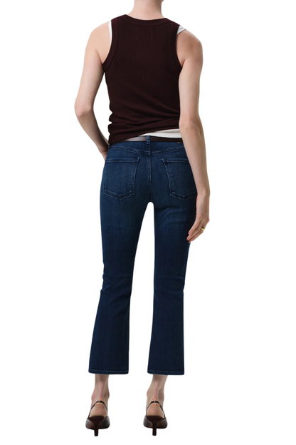 Isola Mid Rise Cropped Boot In Regency