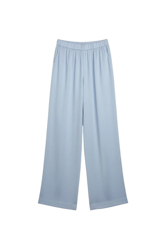 Brynn High Rise Wide Leg Pant in Whisper