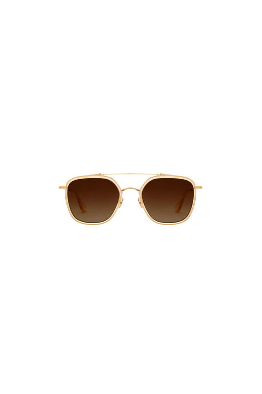 Austin in 18K Titanium + Champagne Polarized