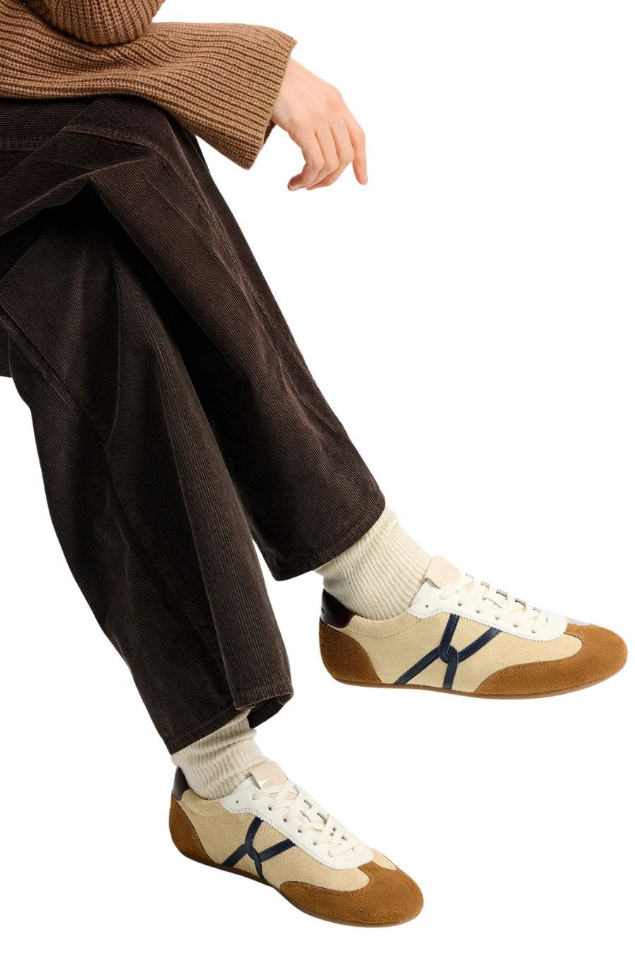 Riviera Sneaker in Sand/Hazelwood