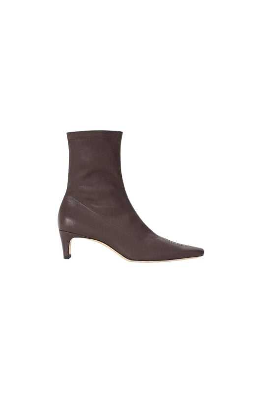 Wally Sock Ankle Boot in Espresso