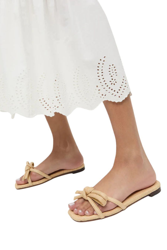 Hadley Natural Bow Sandal