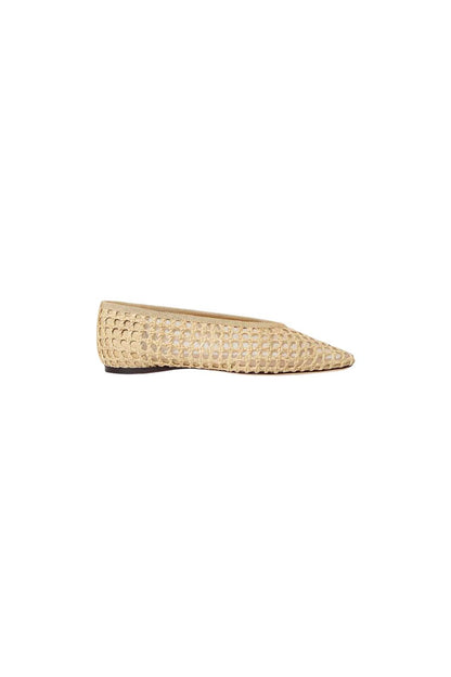 Emery Ballet Flat in Natural