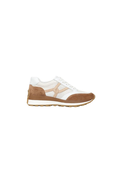 Valentina Suede Sneaker in Chestnut/Lily