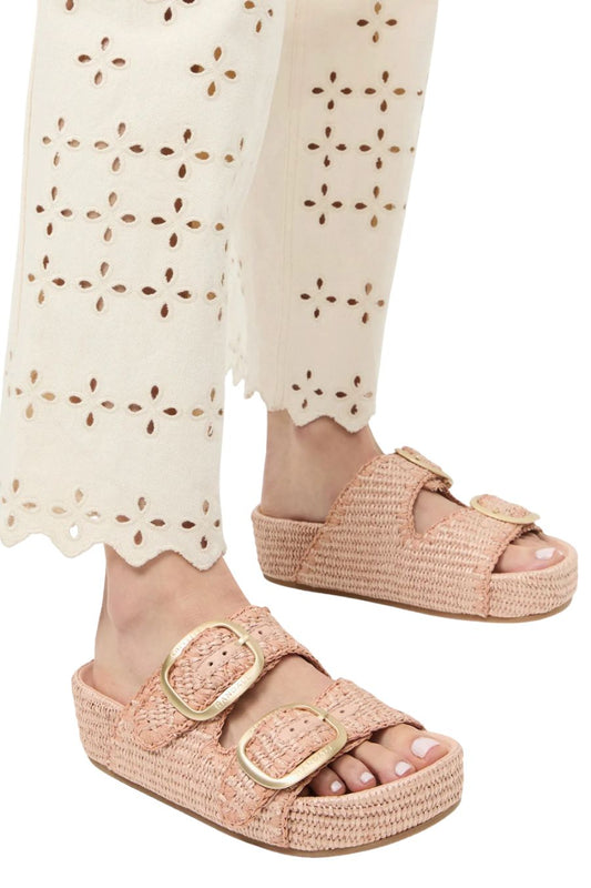 Theo Blush Two-Band Sandal