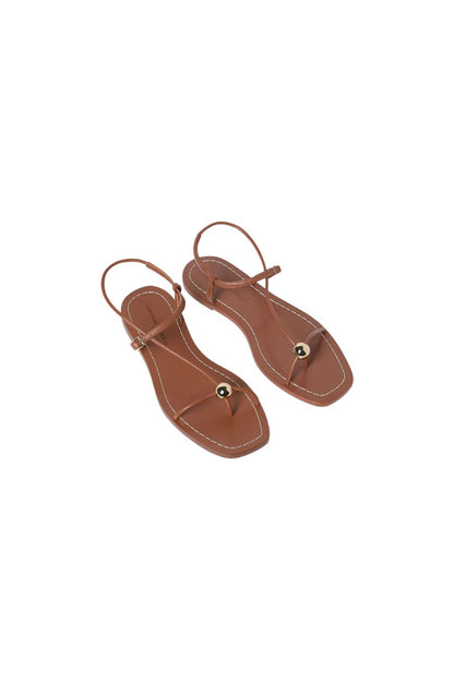 Lara Sandal in Timber