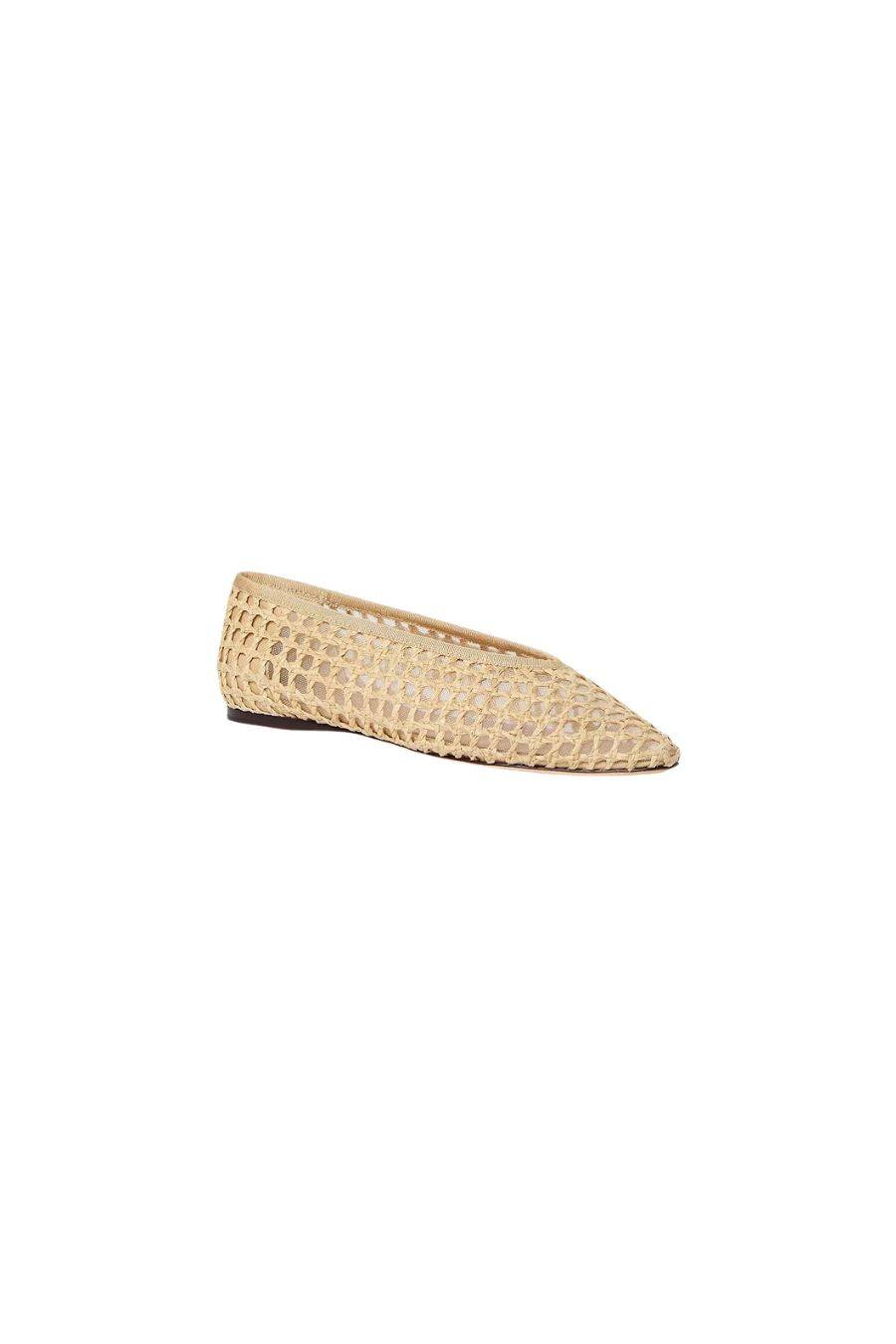 Emery Ballet Flat in Natural