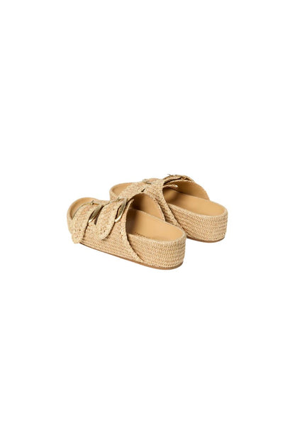 Nico Two Band Sandal in Natural