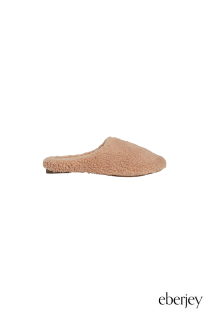 Sherpa Slipper in Warm Taupe