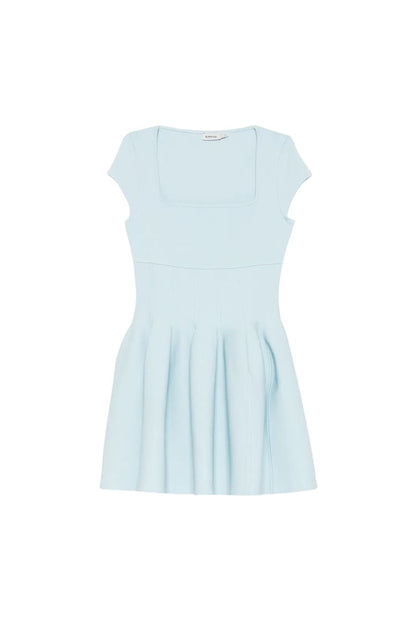 Gallagher Mini Dress in Sky