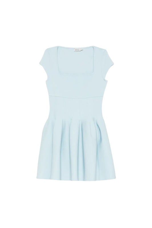 Gallagher Mini Dress in Sky