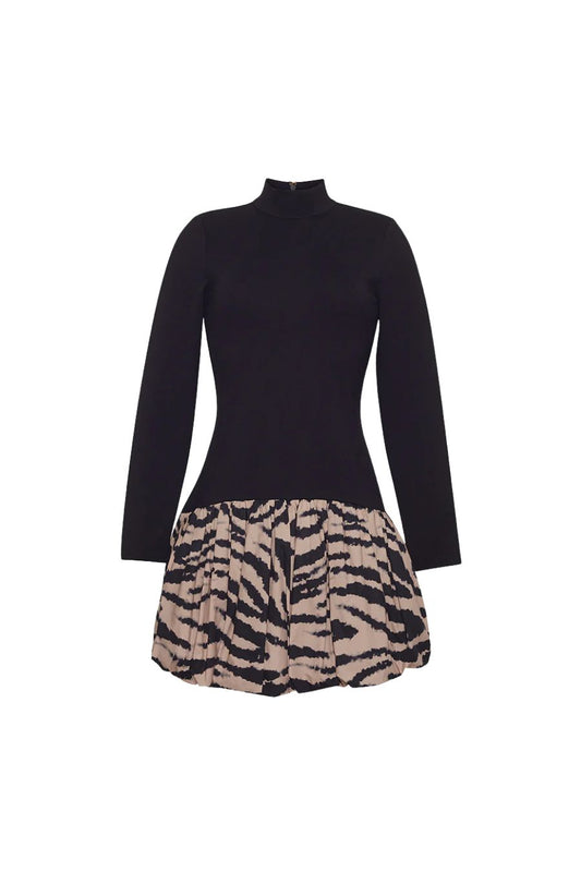 Issa Dress in Zebra Blush