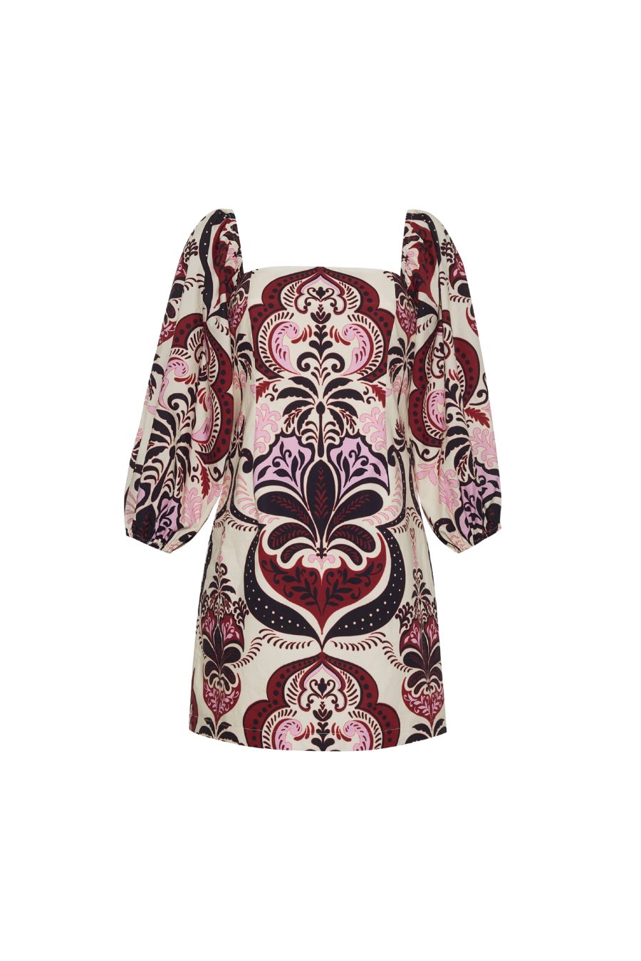 Montauk Dress in Palm Pavillion