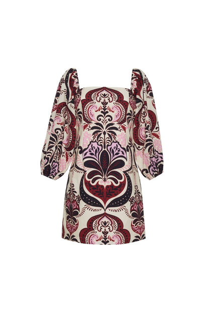 Montauk Dress in Palm Pavillion