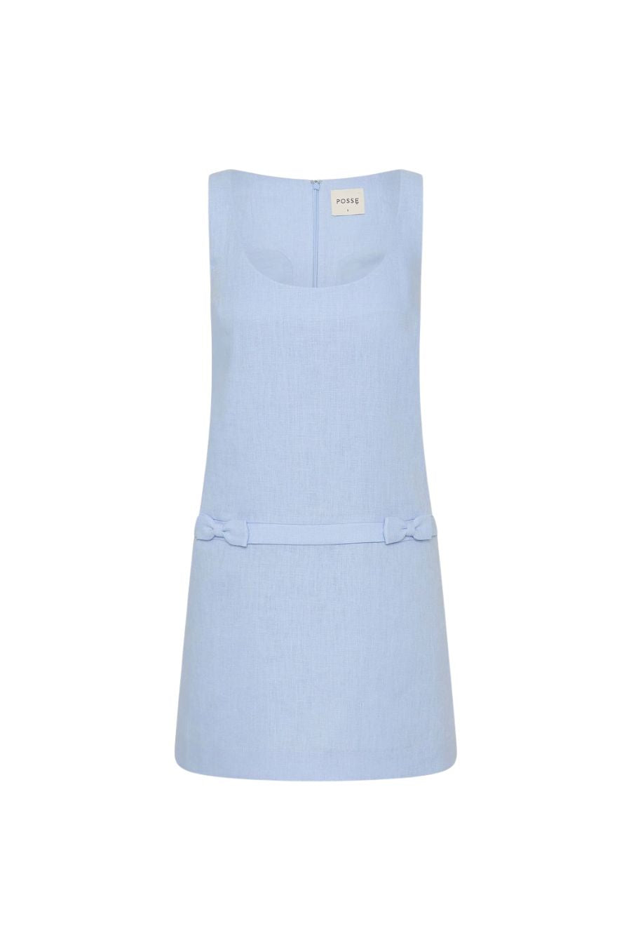 Harper Mini Dress in Blue