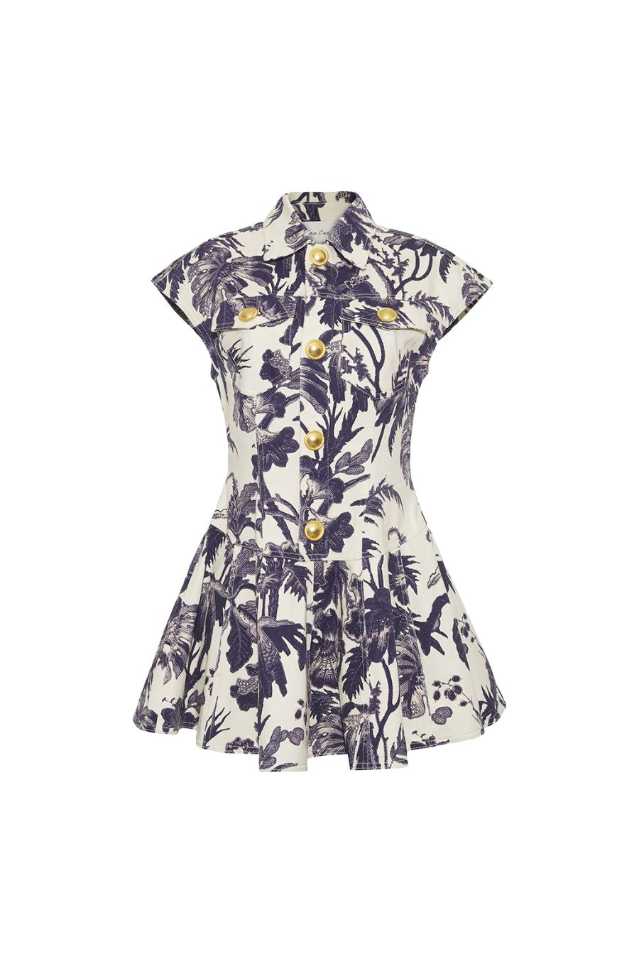 Ryce Dress in Fauna Floral Navy