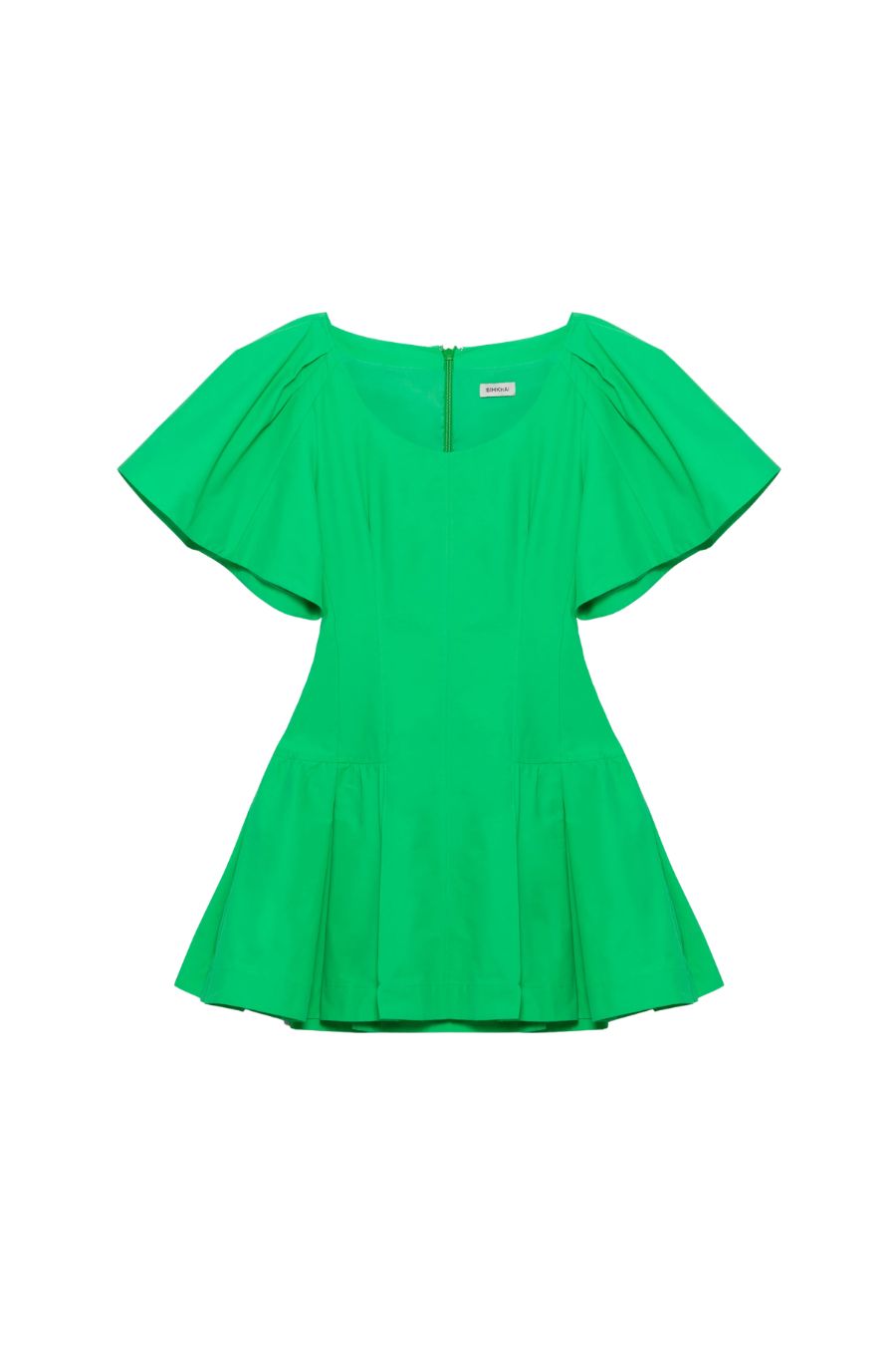 Hattie Mini Dress in Parakeet