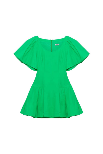 Hattie Mini Dress in Parakeet