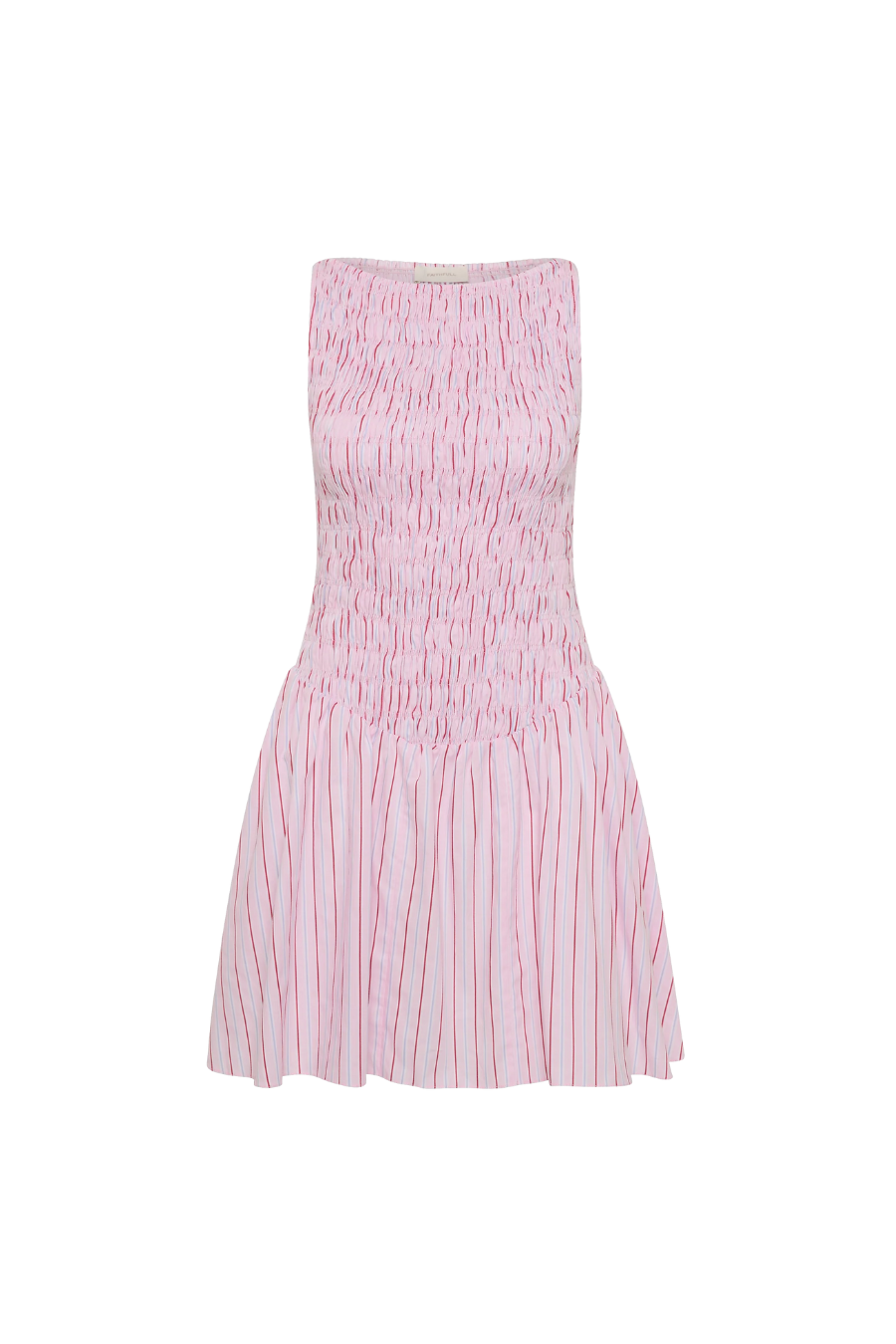 Martina Mini Dress in Fiori Stripe Palazzo