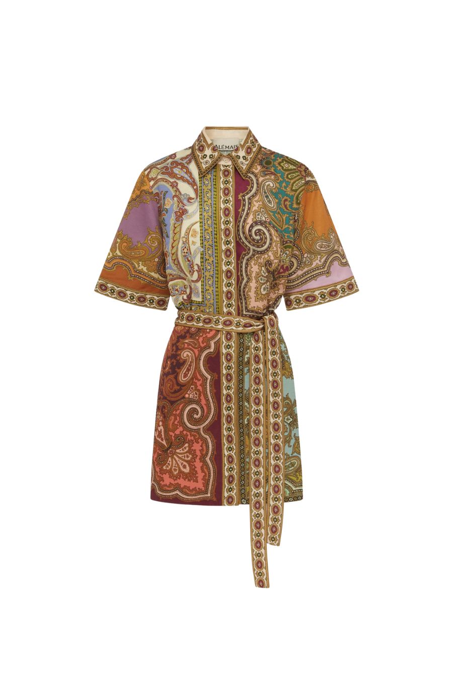 Clemenza Spliced Mini Dress