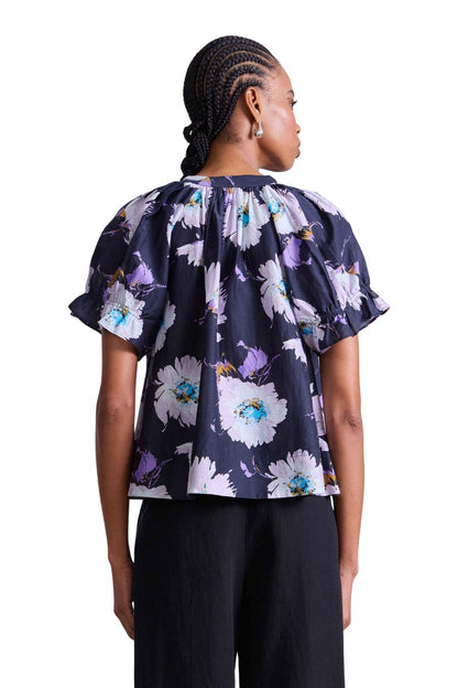 Lo Capo Top in Senna Floral Navy
