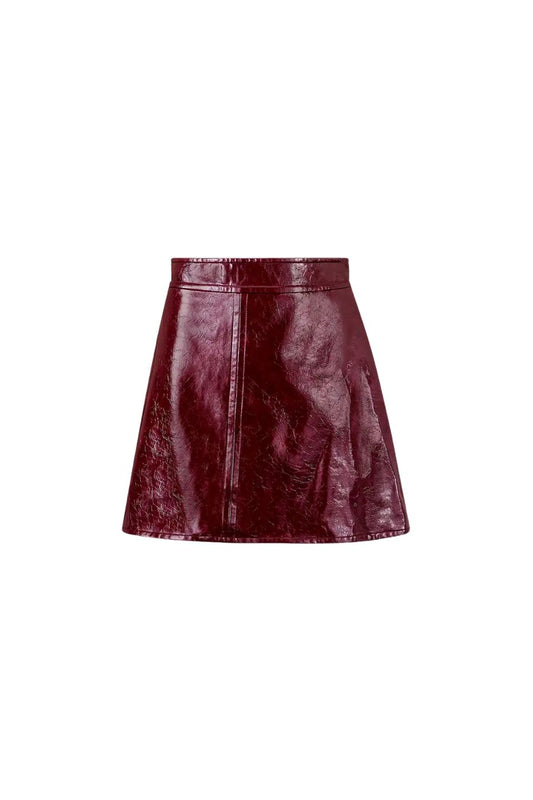 Meeghan Mini in Oxblood