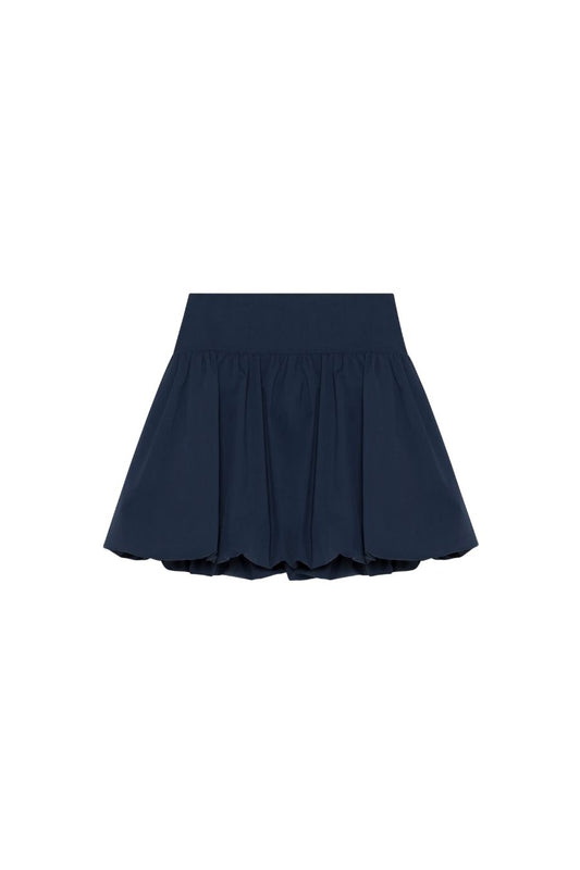 Pippa Bubble Mini Skirt in Midnight