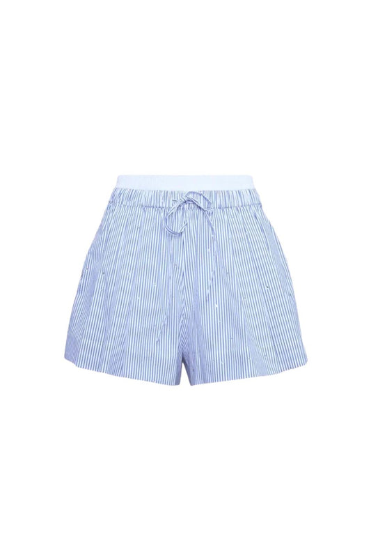 Kitty Short in Starlight Embellished Stripe