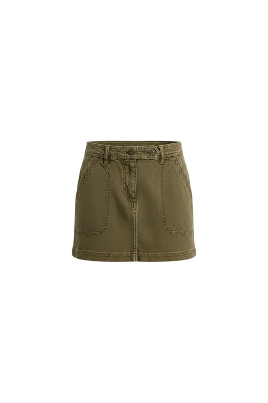 Lucia Skirt in Washed Army