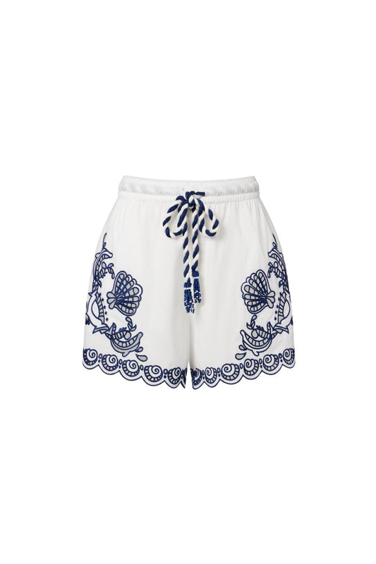 Off-White Garden Tiles Richelieu Shorts