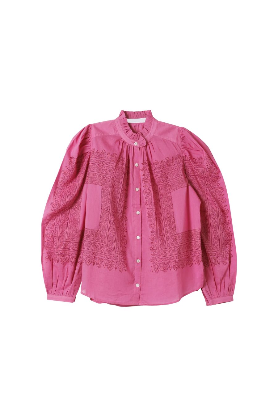 Annabel Fuchsia Tile Shirt