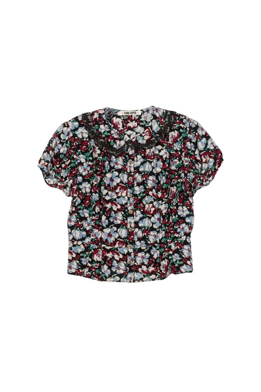 Yvonne Top Peonia Print