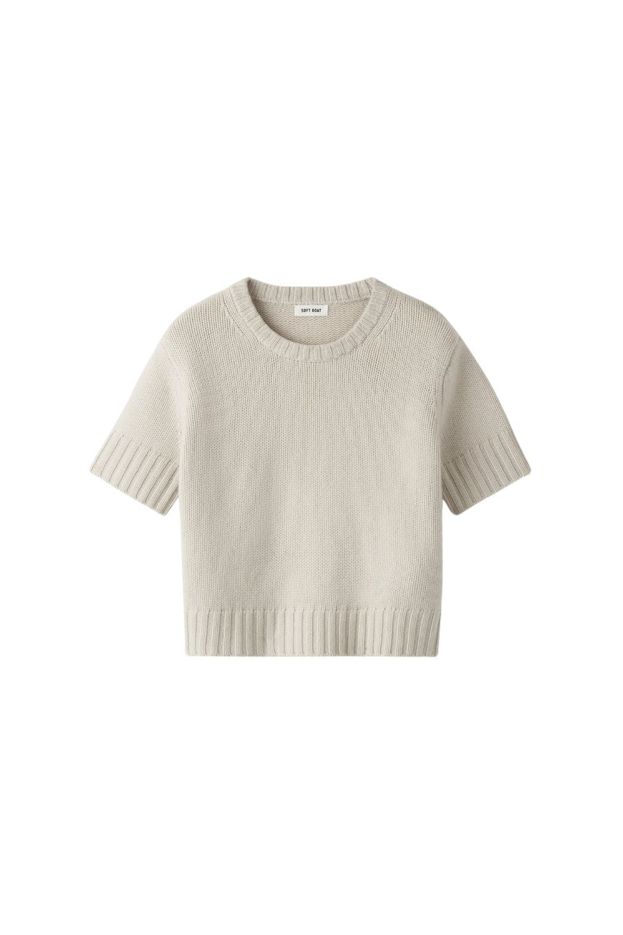 Chunky Short Sleeve in Chalk