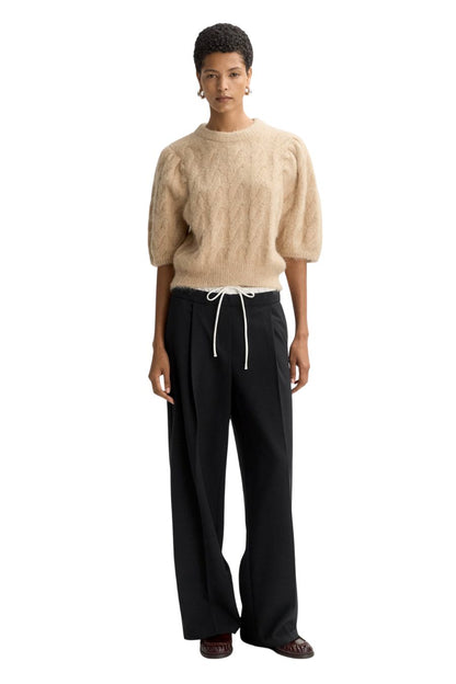 Alpaca Top in Light Camel