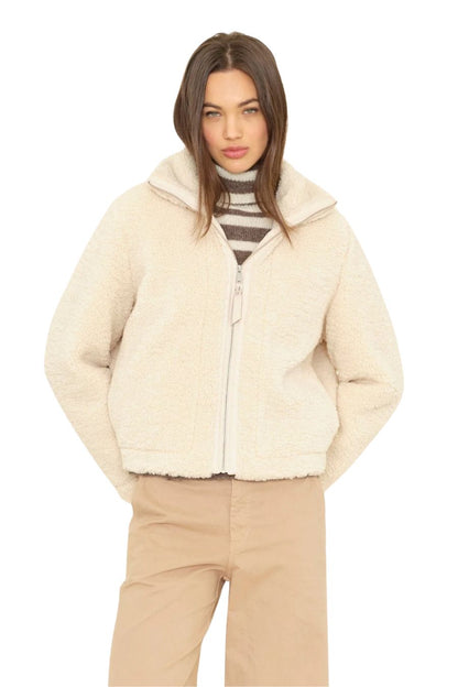 Cream Dree Bomber Jacket