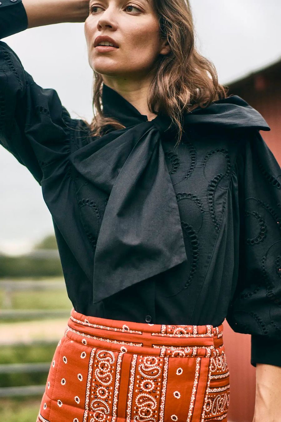 Shay Blouse in Black