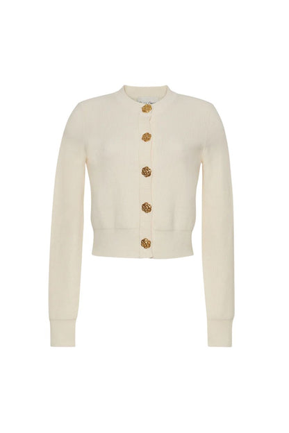 Ellery Cardigan in White