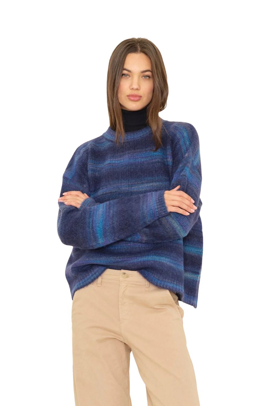 Navy Ombre Anders Sweater
