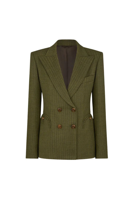 Charmer Blazer in Anouk Green
