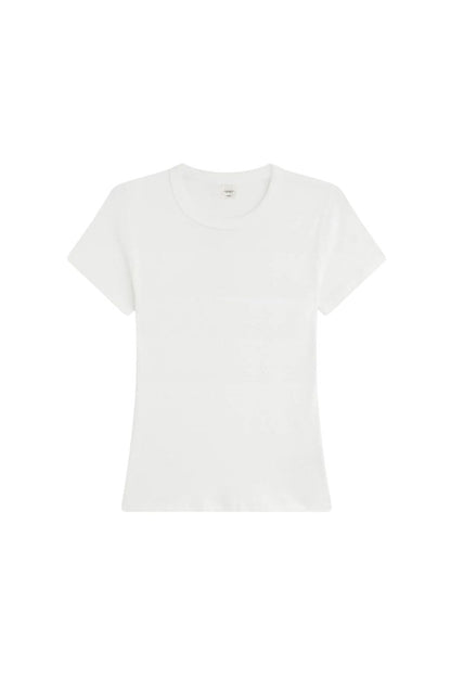 Nando Slim Fit Tee in White