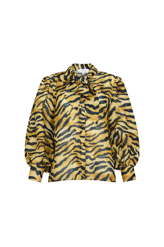 Tess Blouse in Tiger